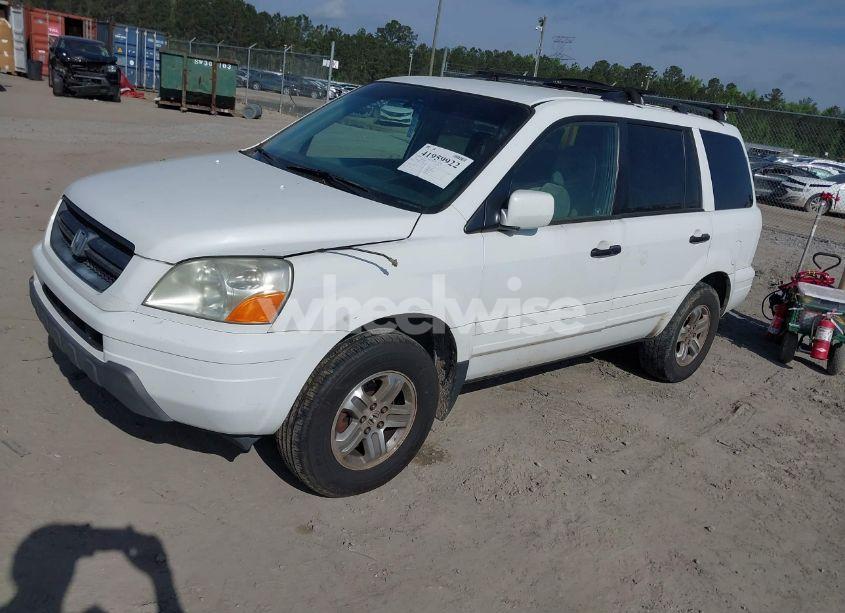 Photo 2 of 2005 Honda Pilot EX (VIN 2HKYF18485H517538)