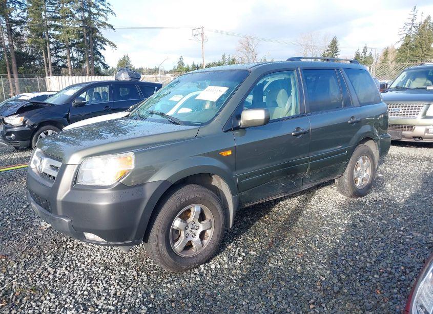Photo 2 of 2006 Honda Pilot EX (VIN 2HKYF18486H529397)
