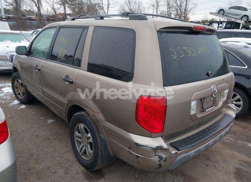 Photo 3 of 2004 Honda Pilot EX (VIN 2HKYF18494H543922)