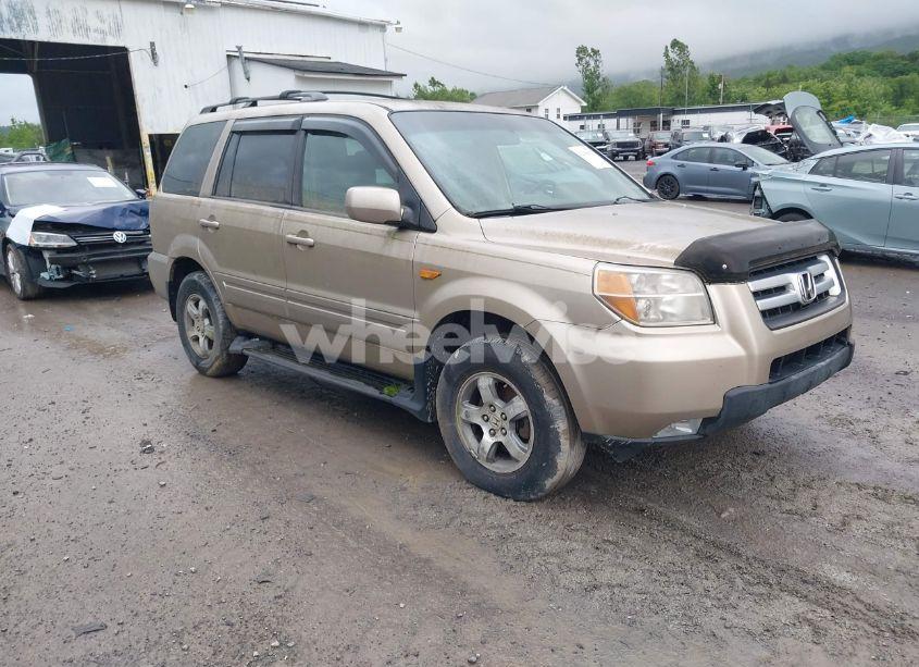 2007 Honda Pilot EX (VIN 2HKYF18497H528194) main photo