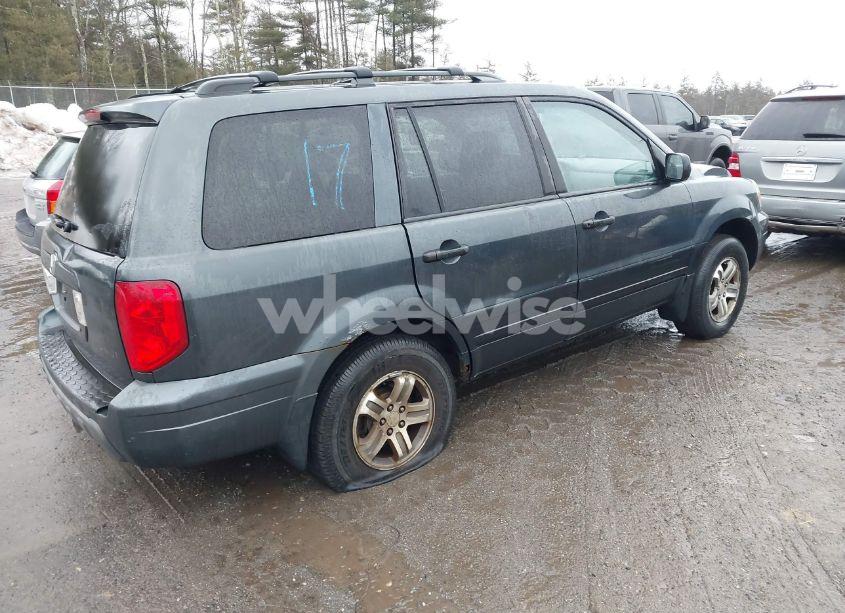 Photo 4 of 2003 Honda Pilot EX (VIN 2HKYF184X3H561179)