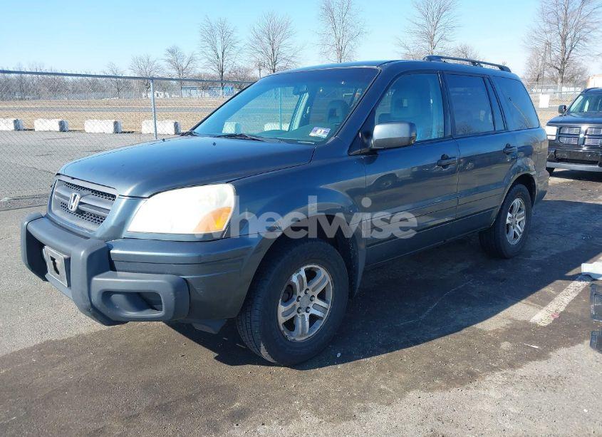 Photo 2 of 2003 Honda Pilot EX-L (VIN 2HKYF18503H610799)