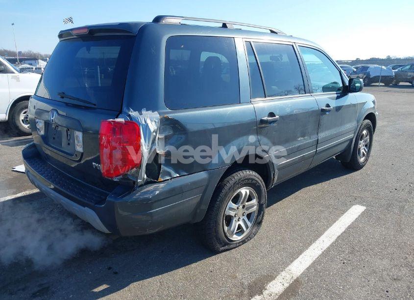 Photo 4 of 2003 Honda Pilot EX-L (VIN 2HKYF18503H610799)