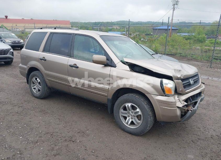 2004 Honda Pilot EX-L (VIN 2HKYF18504H507190) main photo