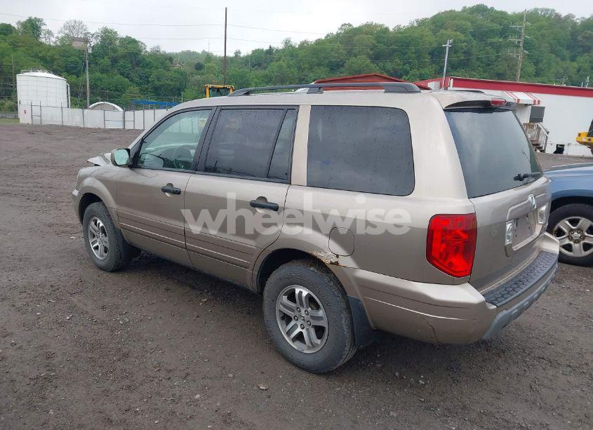 Photo 3 of 2004 Honda Pilot EX-L (VIN 2HKYF18504H507190)