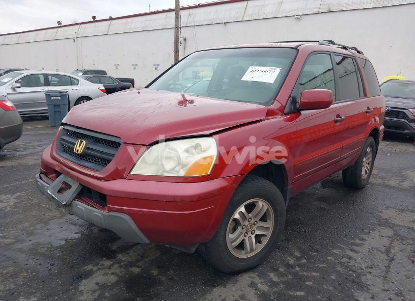 Photo 2 of 2004 Honda Pilot EX-L (VIN 2HKYF18504H599000)