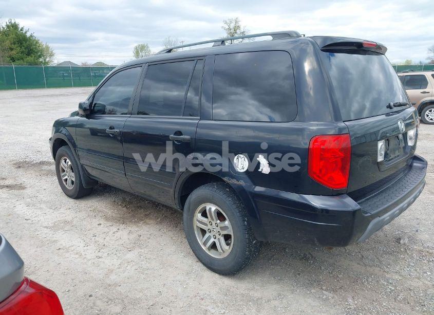 Photo 3 of 2004 Honda Pilot EX-L (VIN 2HKYF18504H600002)