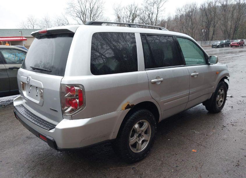 Photo 4 of 2007 Honda Pilot EX-L (VIN 2HKYF18507H522101)