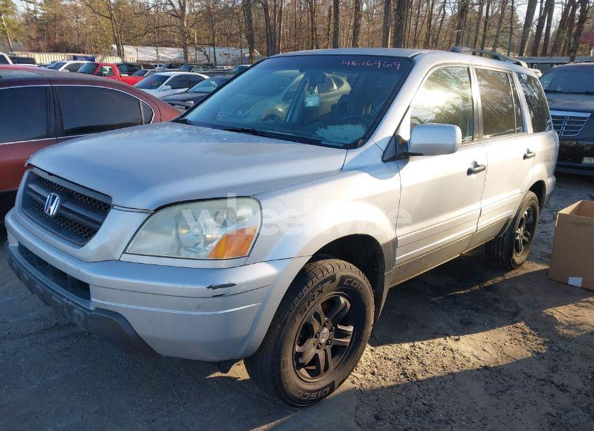 Photo 2 of 2003 Honda Pilot EX-L (VIN 2HKYF18513H505110)