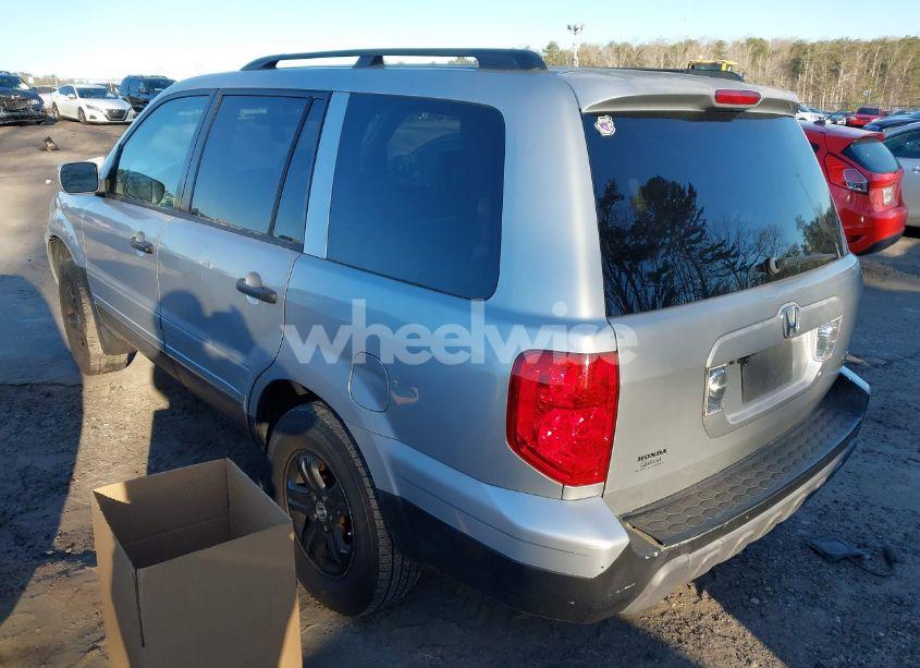 Photo 3 of 2003 Honda Pilot EX-L (VIN 2HKYF18513H505110)