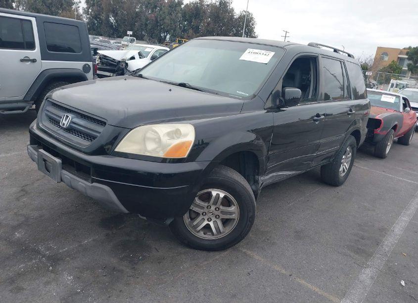 Photo 2 of 2003 Honda Pilot EX-L (VIN 2HKYF18513H550435)
