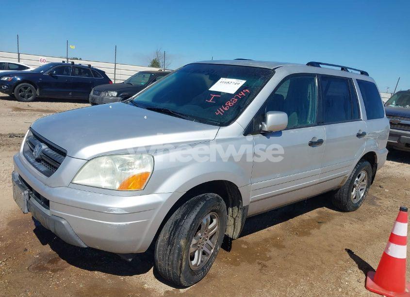 Photo 2 of 2003 Honda Pilot EX-L (VIN 2HKYF18513H611699)