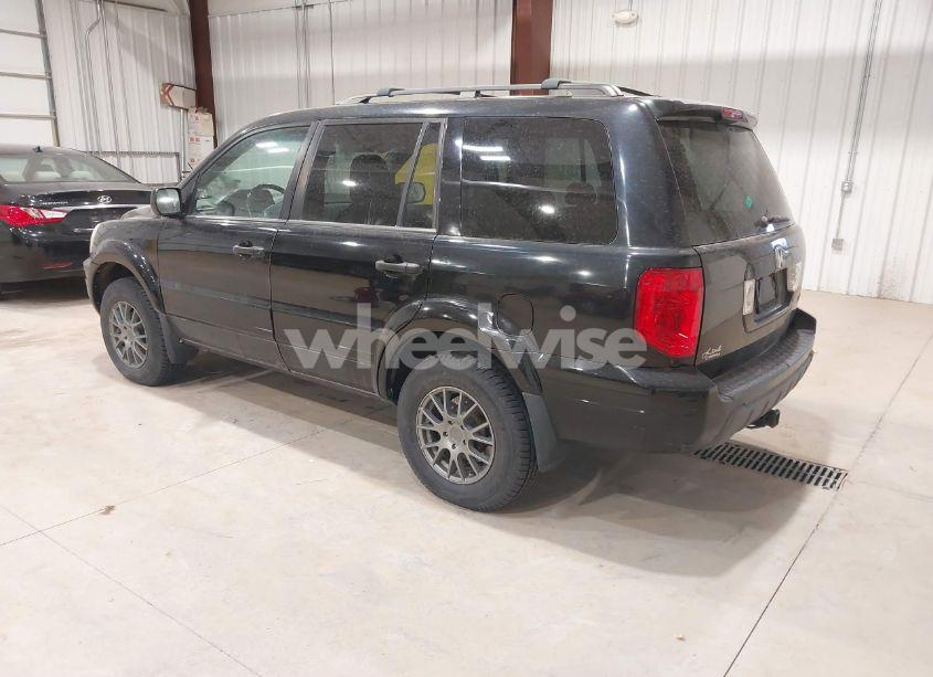 Photo 3 of 2004 Honda Pilot EX-L (VIN 2HKYF18514H509983)