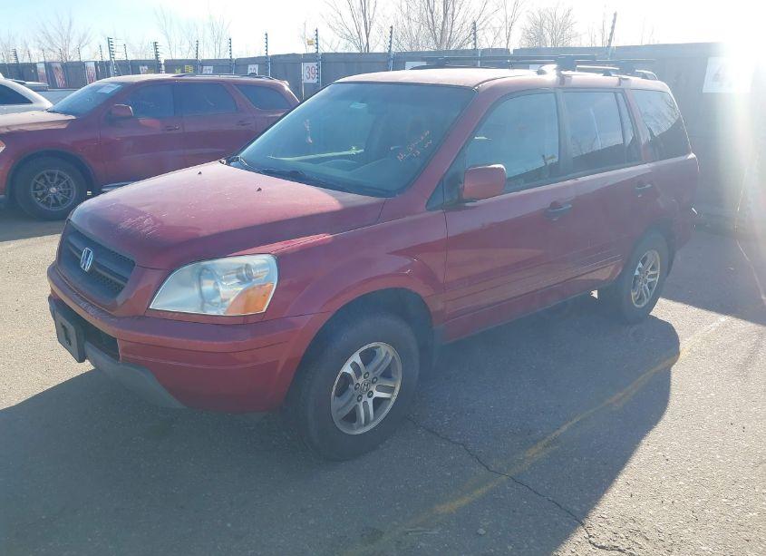 Photo 2 of 2004 Honda Pilot EX-L (VIN 2HKYF18514H619724)