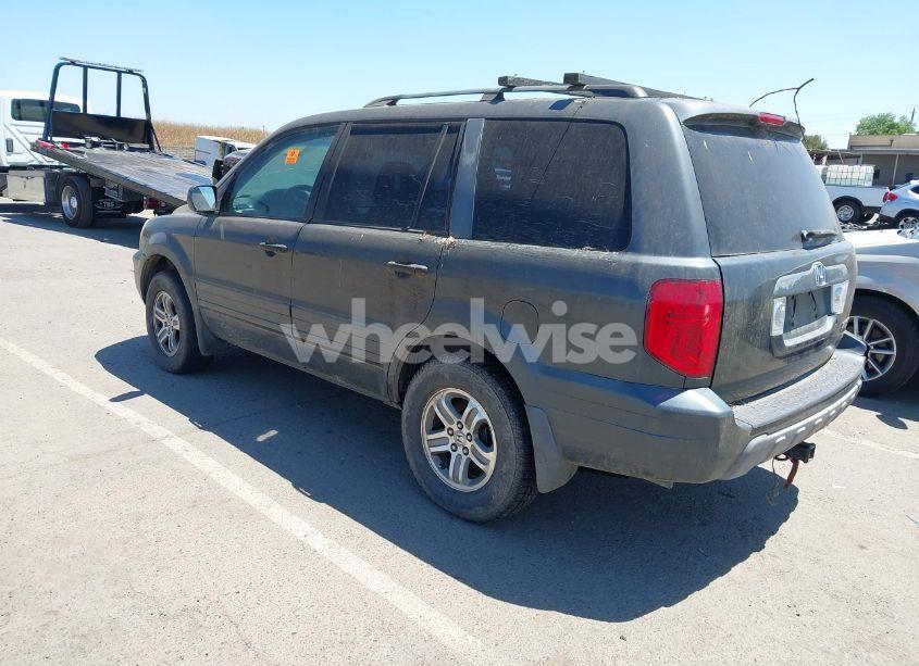 Photo 3 of 2005 Honda Pilot EX-L (VIN 2HKYF18515H546209)