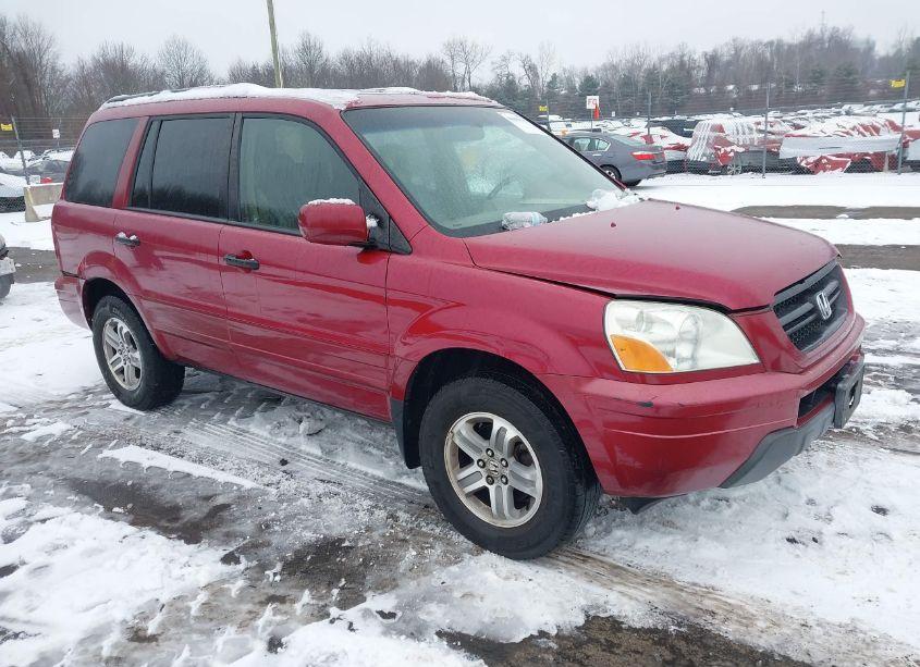 2005 Honda Pilot EX-L (VIN 2HKYF18515H556335) main photo
