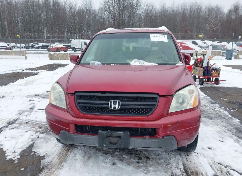 Photo 12 of 2005 Honda Pilot EX-L (VIN 2HKYF18515H556335)