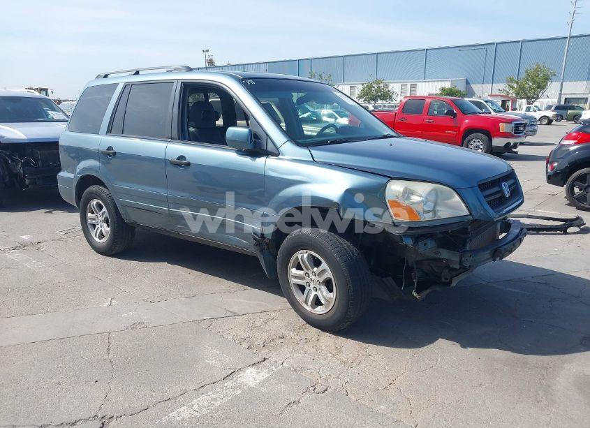 2005 Honda Pilot EX-L (VIN 2HKYF18515H573121) main photo