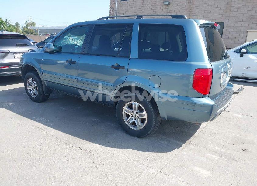 Photo 3 of 2005 Honda Pilot EX-L (VIN 2HKYF18515H573121)