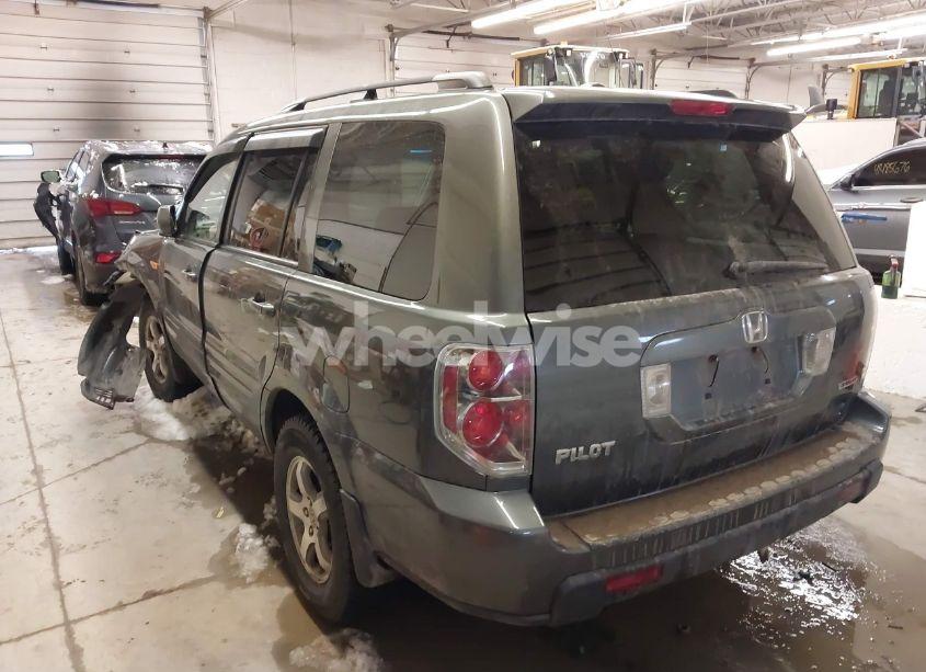 Photo 3 of 2007 Honda Pilot EX-L (VIN 2HKYF18517H524519)