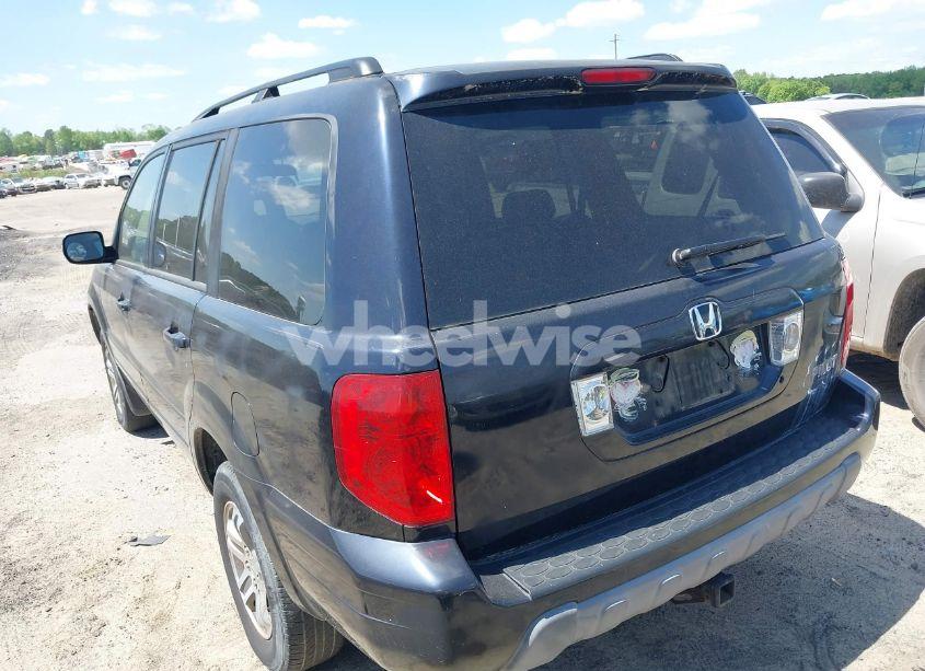 Photo 3 of 2004 Honda Pilot EX-L (VIN 2HKYF18524H546430)