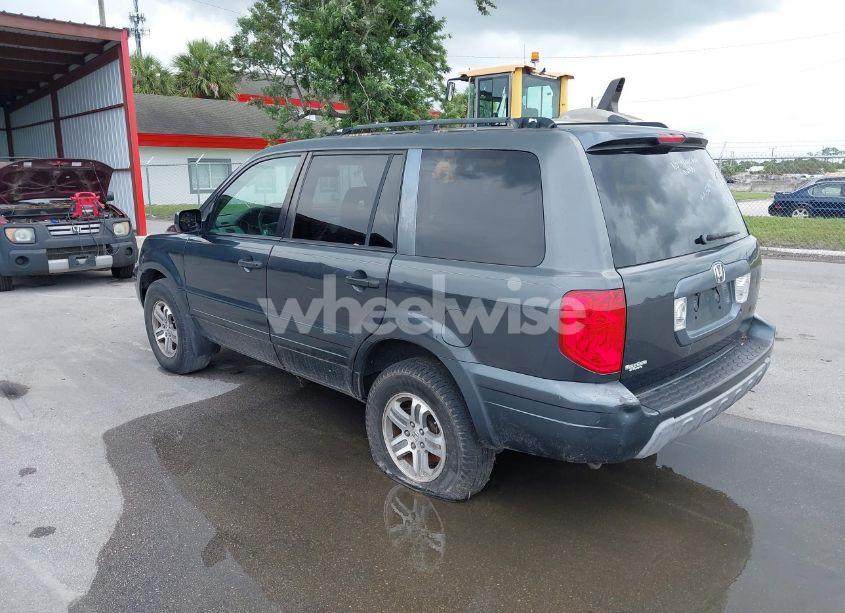 Photo 3 of 2004 Honda Pilot EX-L (VIN 2HKYF18524H564278)
