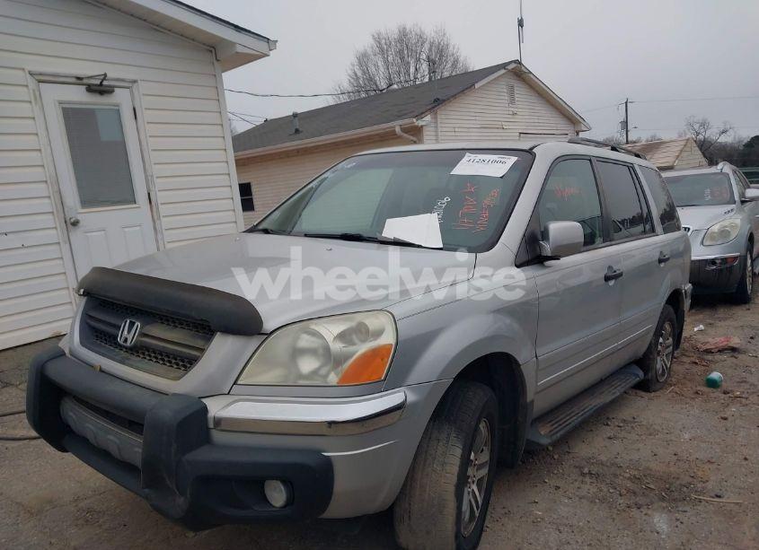 Photo 2 of 2004 Honda Pilot EX-L (VIN 2HKYF18524H595305)
