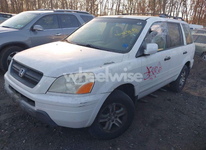 Photo 2 of 2005 Honda Pilot EX-L (VIN 2HKYF18525H506818)
