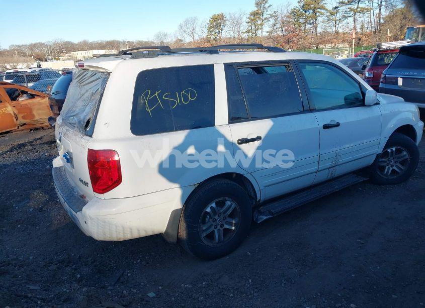 Photo 4 of 2005 Honda Pilot EX-L (VIN 2HKYF18525H506818)