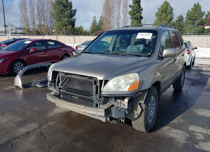 Photo 2 of 2005 Honda Pilot EX-L (VIN 2HKYF18525H550981)