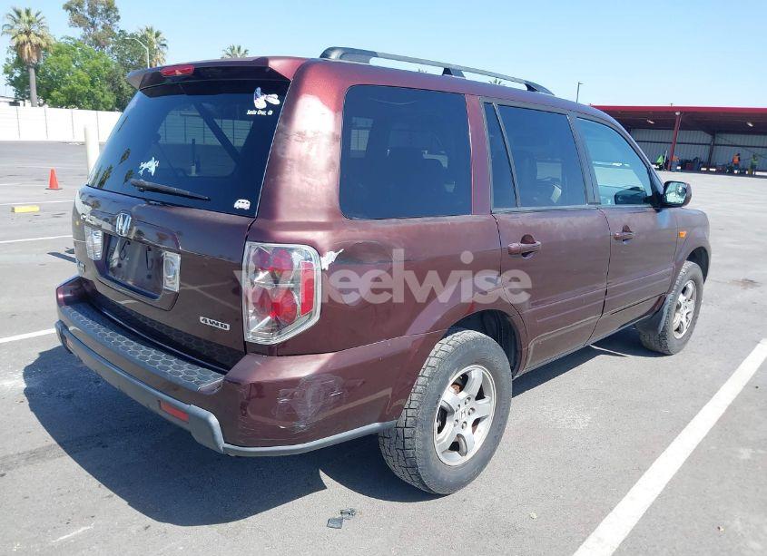 Photo 4 of 2007 Honda Pilot EX-L (VIN 2HKYF18527H505977)