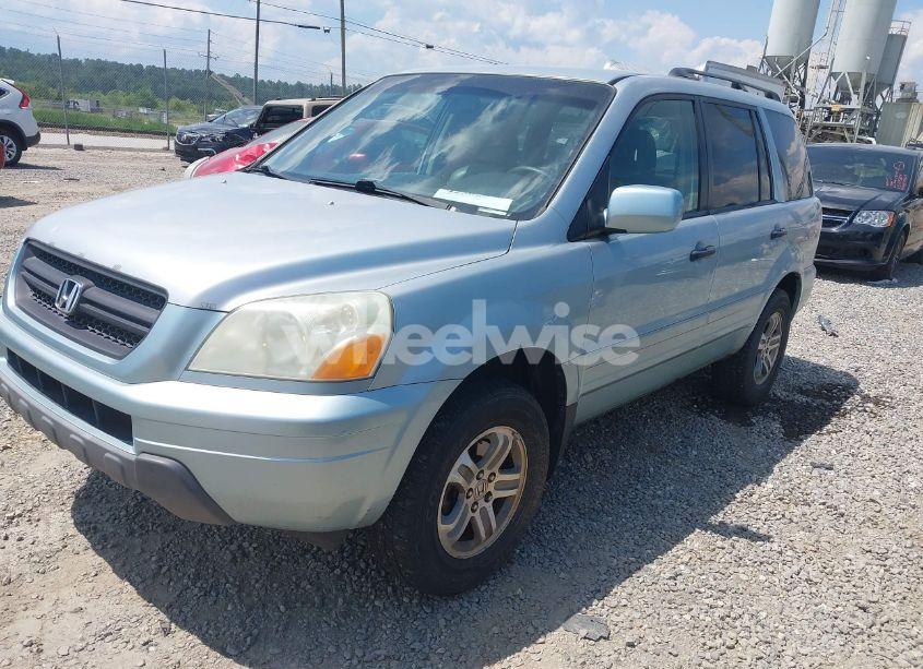 Photo 2 of 2003 Honda Pilot EX-L (VIN 2HKYF18533H000184)
