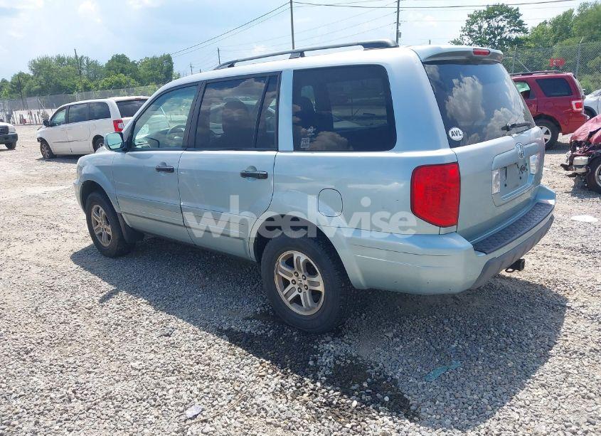 Photo 3 of 2003 Honda Pilot EX-L (VIN 2HKYF18533H000184)