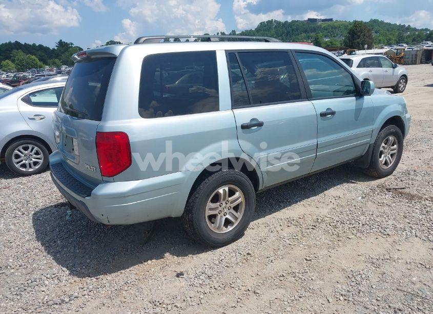 Photo 4 of 2003 Honda Pilot EX-L (VIN 2HKYF18533H000184)