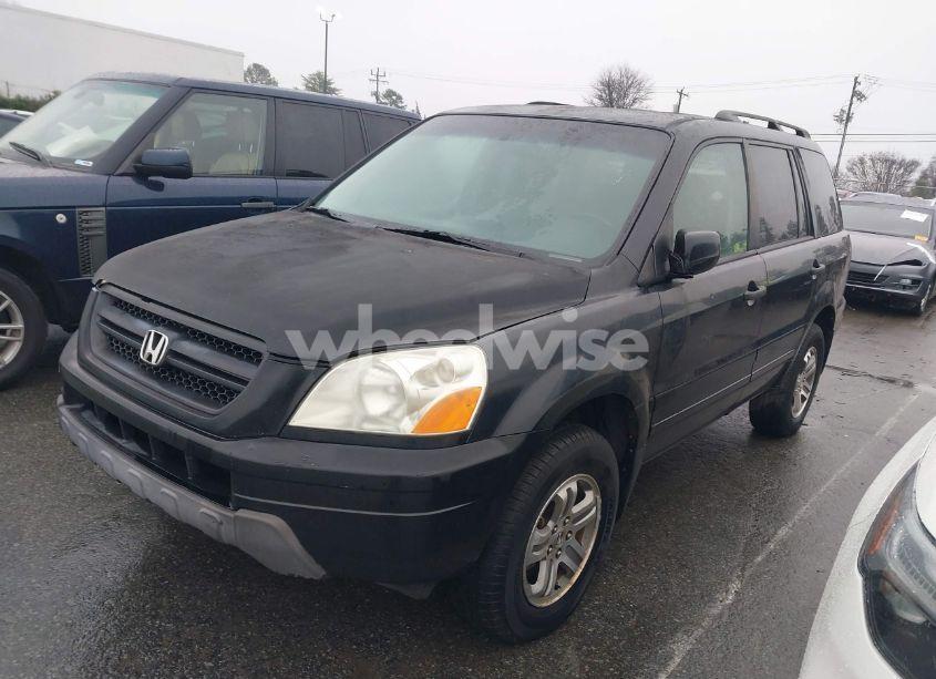 Photo 2 of 2003 Honda Pilot EX-L (VIN 2HKYF18533H508350)