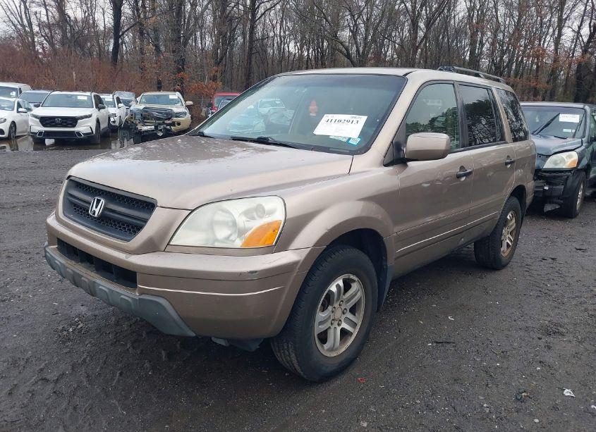 Photo 2 of 2003 Honda Pilot EX-L (VIN 2HKYF18533H570363)