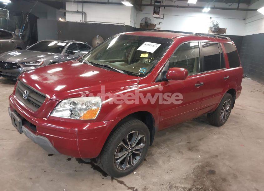 Photo 2 of 2004 Honda Pilot EX-L (VIN 2HKYF18534H544086)