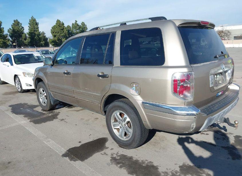 Photo 3 of 2005 Honda Pilot EX-L (VIN 2HKYF18535H504902)