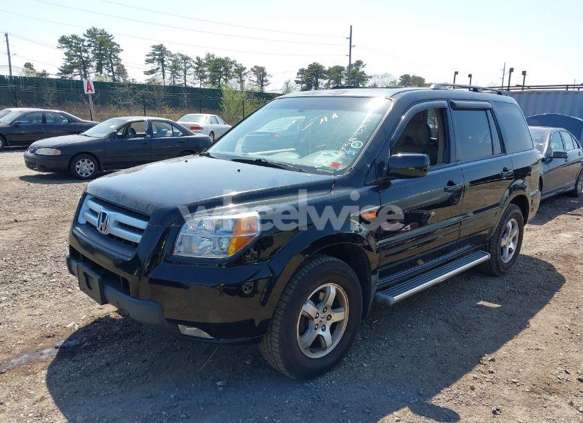 Photo 2 of 2007 Honda Pilot EX-L (VIN 2HKYF18537H502361)