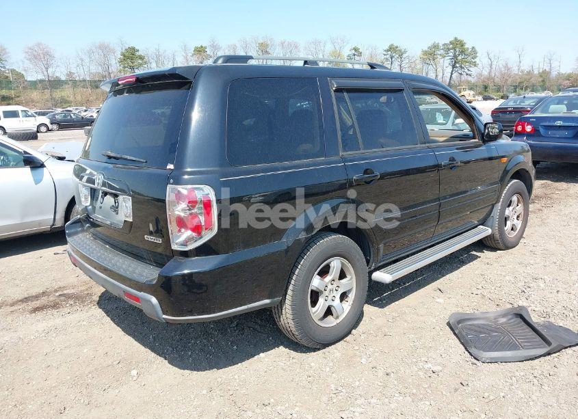 Photo 4 of 2007 Honda Pilot EX-L (VIN 2HKYF18537H502361)