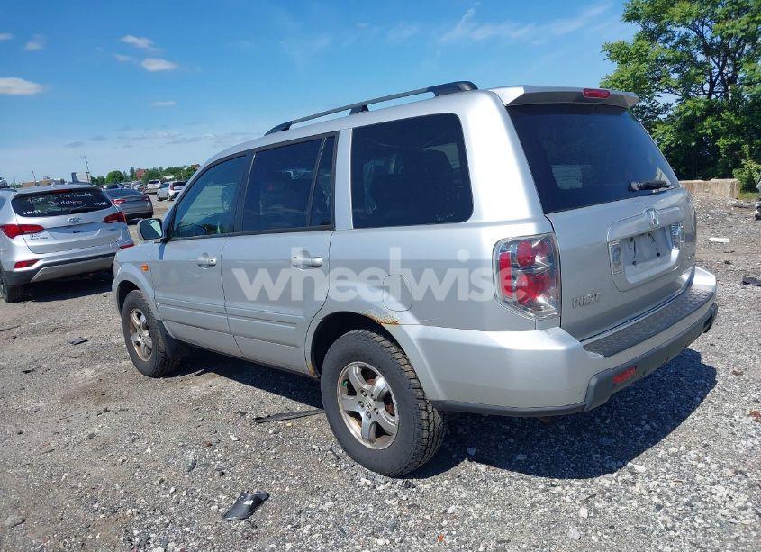 Photo 3 of 2007 Honda Pilot EX-L (VIN 2HKYF18537H509505)