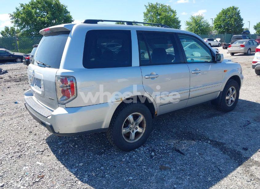 Photo 4 of 2007 Honda Pilot EX-L (VIN 2HKYF18537H509505)