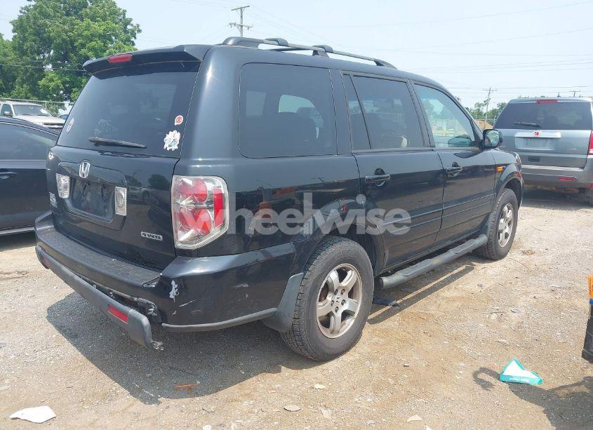 Photo 4 of 2007 Honda Pilot EX-L (VIN 2HKYF18537H525087)