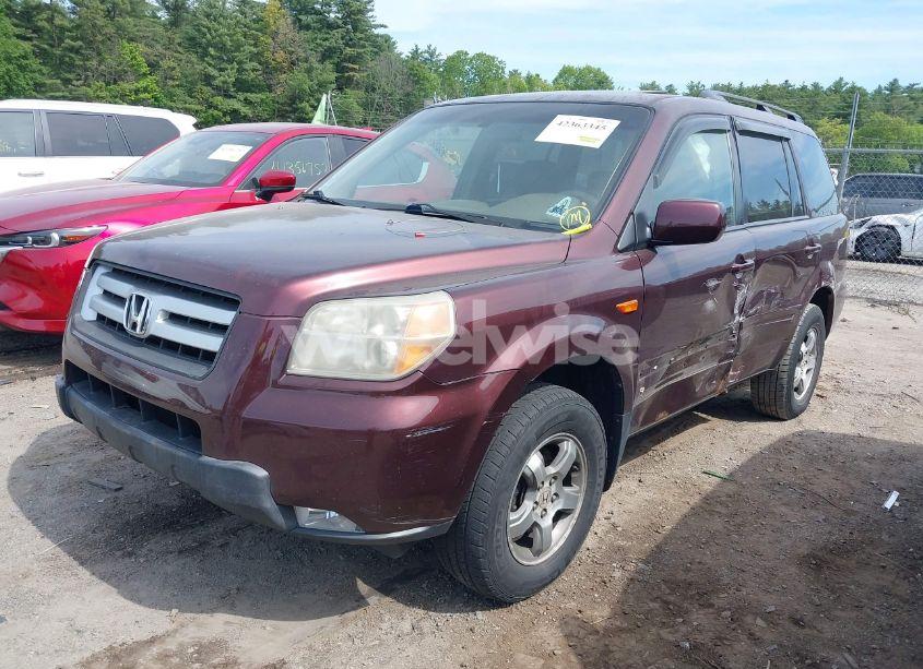 Photo 2 of 2007 Honda Pilot EX-L (VIN 2HKYF18537H532184)