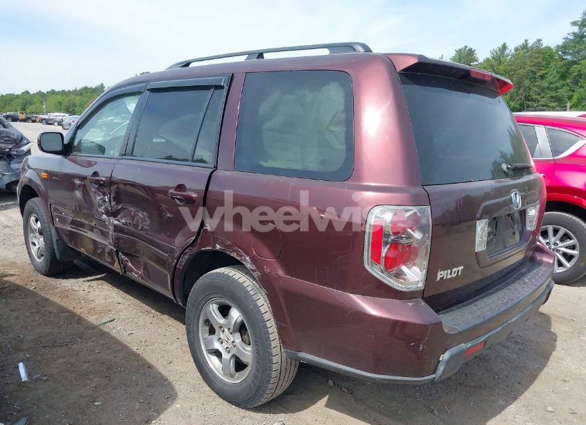 Photo 3 of 2007 Honda Pilot EX-L (VIN 2HKYF18537H532184)