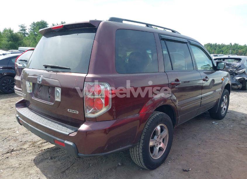 Photo 4 of 2007 Honda Pilot EX-L (VIN 2HKYF18537H532184)