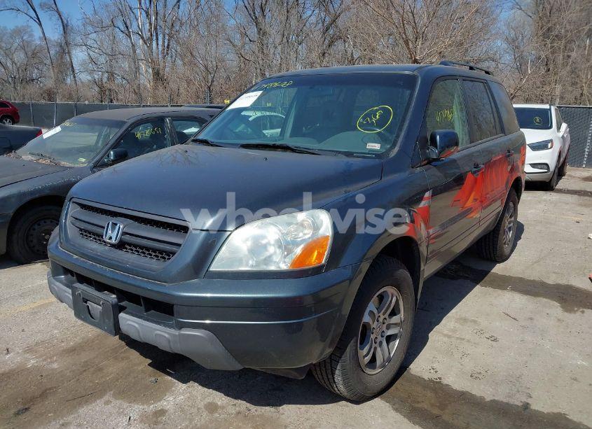 Photo 2 of 2004 Honda Pilot EX-L (VIN 2HKYF18544H555436)