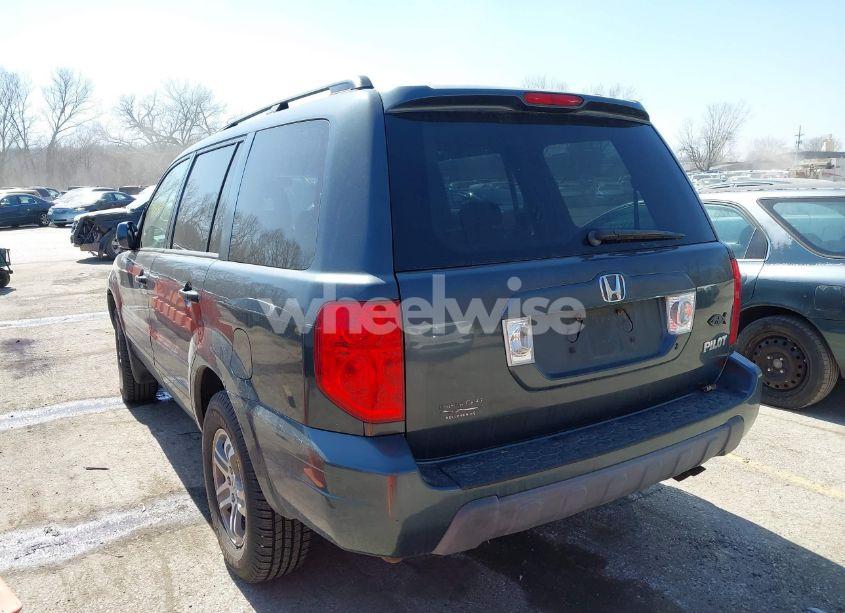Photo 3 of 2004 Honda Pilot EX-L (VIN 2HKYF18544H555436)