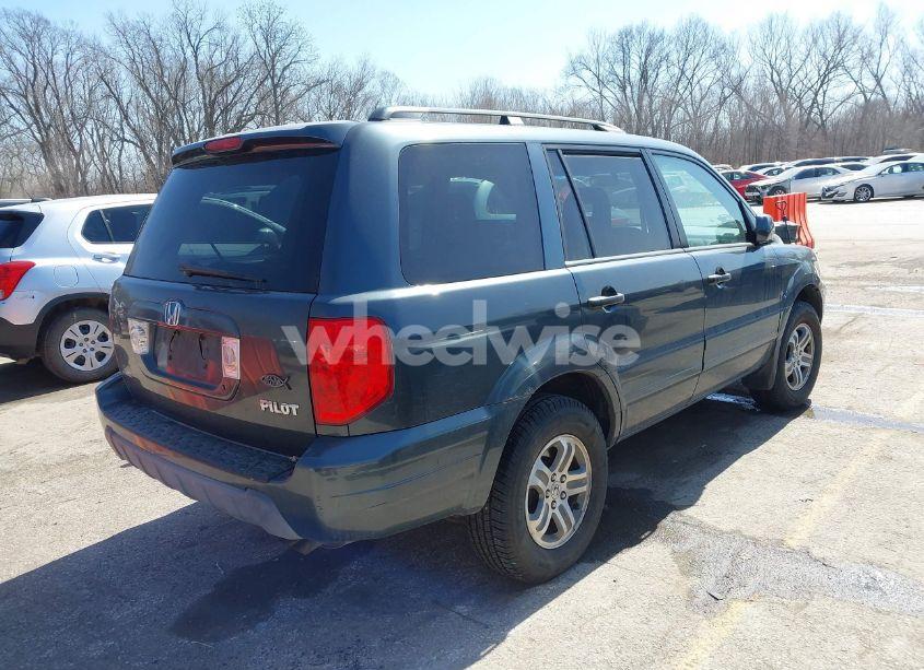 Photo 4 of 2004 Honda Pilot EX-L (VIN 2HKYF18544H555436)