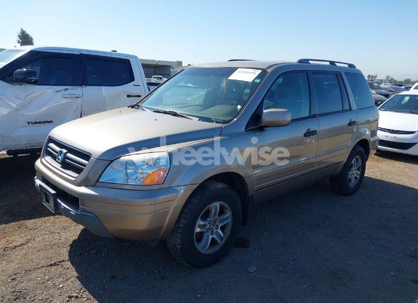 Photo 2 of 2004 Honda Pilot EX-L (VIN 2HKYF18544H592230)